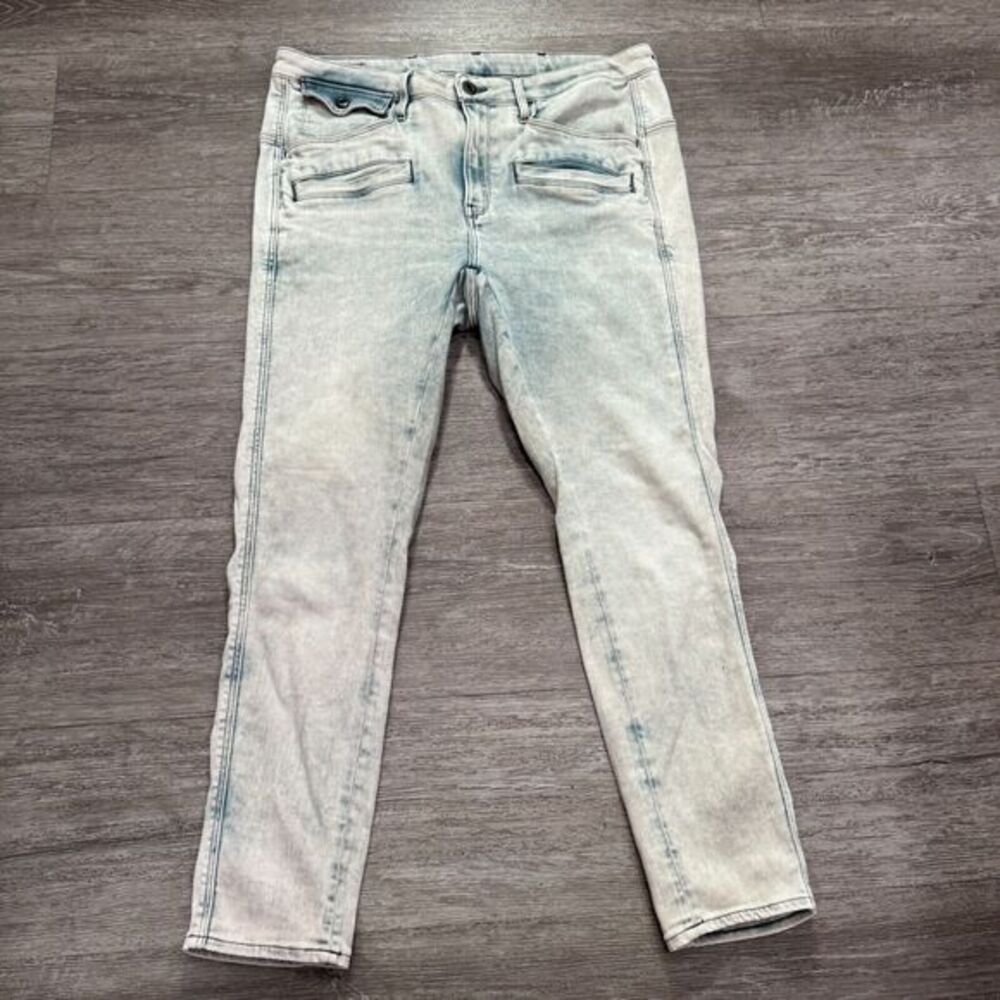 G-Star Raw Jeans‎ Womens 32 Blue Denim Light Wash Low Boyfriend 32x25 Grunge